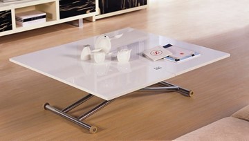 Кухонный раздвижной стол В2219 белый в Артеме - предосмотр 2