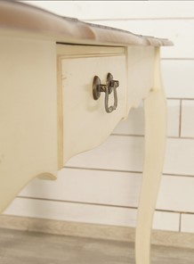 Кухонный стол Leontina с ящиком (ST9337M) Бежевый во Владивостоке - предосмотр 3