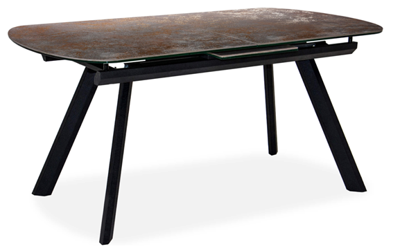 Обеденный раздвижной стол Шамони 2CQ 160х90 (Oxide Nero/Графит) в Артеме - изображение