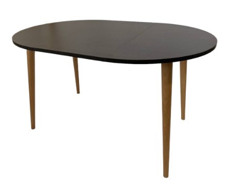 Кухонный стол круглый Венге 90*90 см ЛДСП в Артеме - изображение 3