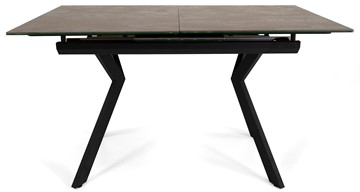 Кухонный стол раскладной Бордо 1CX 140х85 (Oxide Moro/Графит) в Артеме - предосмотр 1