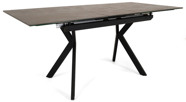 Кухонный стол раскладной Бордо 1CX 140х85 (Oxide Moro/Графит) в Артеме - изображение 2