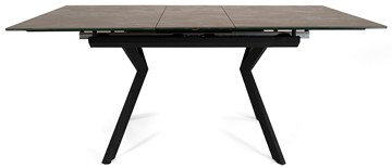 Кухонный стол раскладной Бордо 1CX 140х85 (Oxide Moro/Графит) в Артеме - предосмотр 3