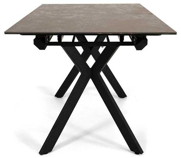 Кухонный стол раскладной Бордо 1CX 140х85 (Oxide Moro/Графит) в Артеме - изображение 4