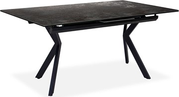 Кухонный раскладной стол Бордо 2CX 160х90 (Oxide Nero/Графит) в Находке - предосмотр