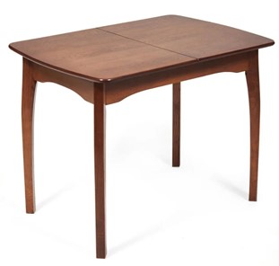 Кухонный стол раздвижной Caterina, бук/мдф, 100+30x70x75, коричневый арт.14122 в Уссурийске
