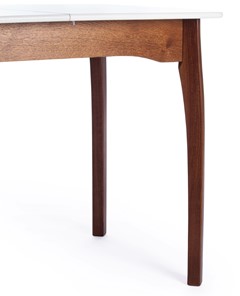 Обеденный раздвижной стол Caterina, бук/мдф, 100+30x70x75, коричневый, белый арт.15856 во Владивостоке - предосмотр 10