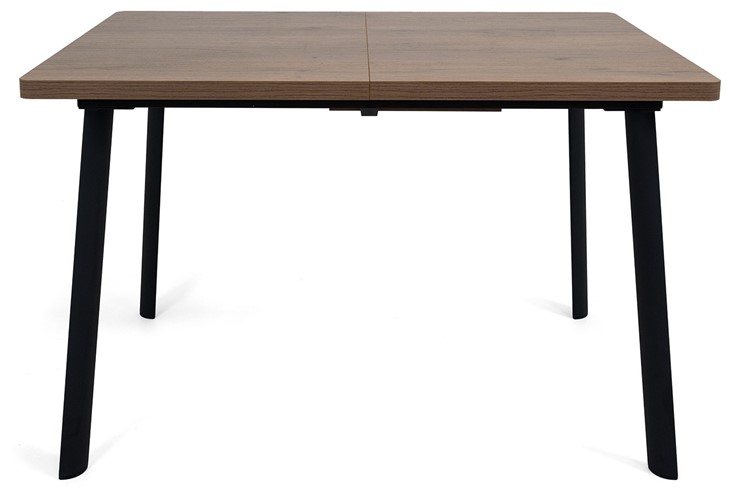 Раздвижной стол Дали-1L(ноги черные, дуб табако) в Артеме - изображение 1