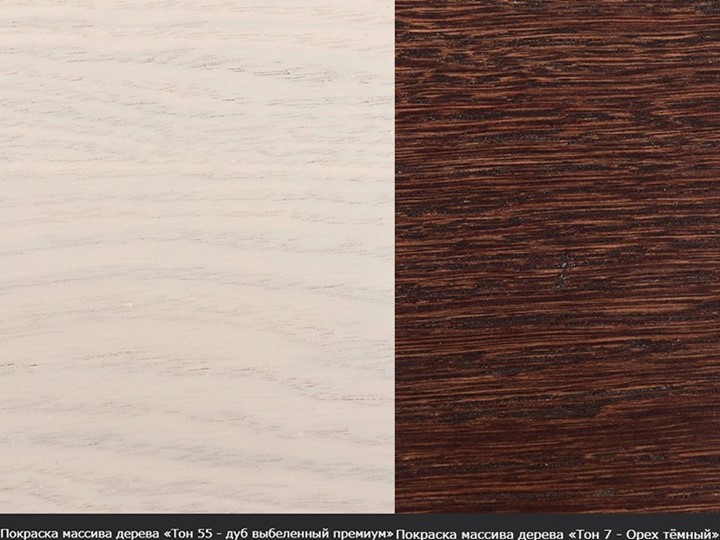 Обеденный раздвижной стол Фабрицио-1 исп. Эллипс, Тон 12 Покраска + патина с прорисовкой (на столешнице) в Находке - изображение 13