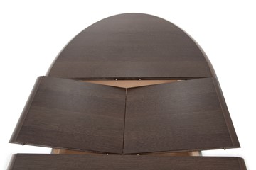 Кухонный раздвижной стол Фабрицио-1 исп. Эллипс, Тон 8 Покраска + патина с прорисовкой (на столешнице) во Владивостоке - предосмотр 5