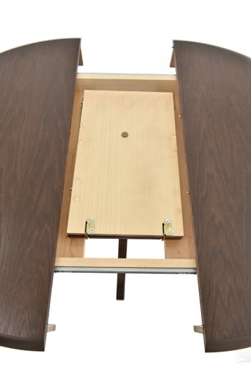 Раздвижной стол Фабрицио-1 исп. Круг 1000, Тон 7 (Морилка/Эмаль) во Владивостоке - изображение 6
