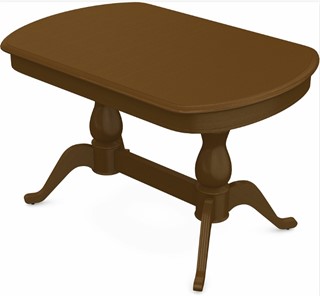 Обеденный раздвижной стол Фабрицио-2 исп. Мыло 1400, Тон 2 Покраска + патина с прорисовкой (на столешнице) во Владивостоке