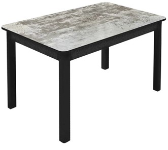 Кухонный раскладной стол Гамбург исп. 2, ноги метал. крашеные №23 (Exclusive h009/черный) во Владивостоке - предосмотр