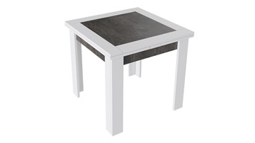 Обеденный раздвижной стол Хьюстон тип 3 (Белый/Ателье темный) в Артеме