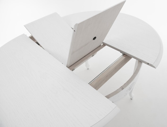 Раздвижной стол Кабриоль исп. Круг 1250, тон 7 (Морилка/Эмаль) во Владивостоке - изображение 4
