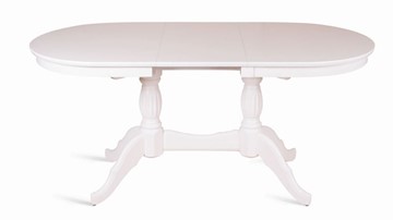 Раздвижной стол Лилия-1300 (белая эмаль) 78,5x82x130+35 во Владивостоке - предосмотр 1