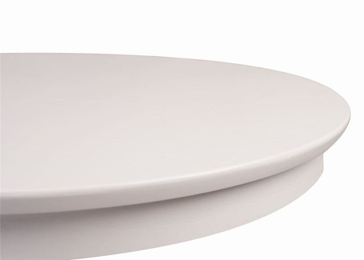 Кухонный раскладной стол Лилия (белая эмаль) 78,5x82x110+35 во Владивостоке - изображение 1