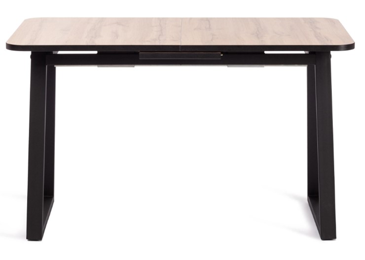 Кухонный стол раскладной MALTIDO ЛДСП/HPL/металл, 130/160x75x75 Дуб Вотан/чёрный арт.19745 во Владивостоке - изображение 2