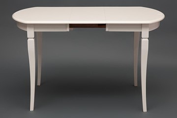Раздвижной стол Modena (MD-T4EX) 100+29х75х75, ivory white (слоновая кость 2-5) арт.12479 в Уссурийске