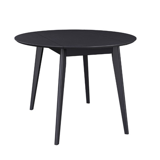 Раздвижной стол Орион Drop Leaf 100, Черный в Артеме - изображение 1