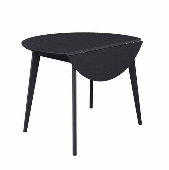 Раздвижной стол Орион Drop Leaf 100, Черный в Артеме - изображение 8