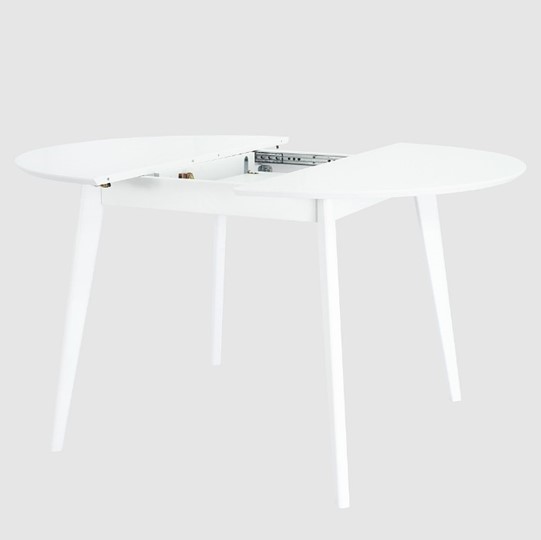 Обеденный раздвижной стол Орион Classic Plus 100, Белый во Владивостоке - изображение 5