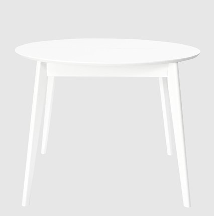 Обеденный раздвижной стол Орион Classic Plus 100, Белый во Владивостоке - изображение