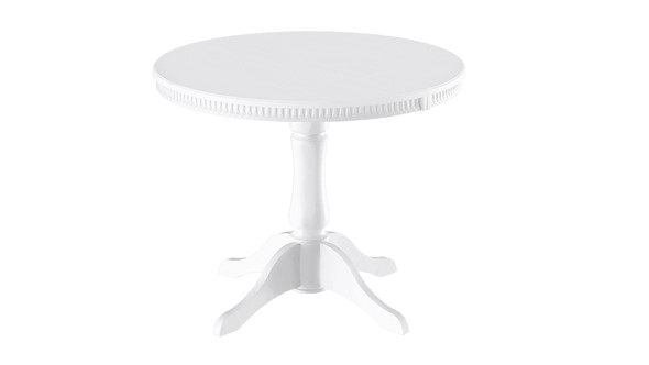 Раздвижной стол Орландо Т1, цвет Белый матовый (Б-111.02.1) во Владивостоке - изображение