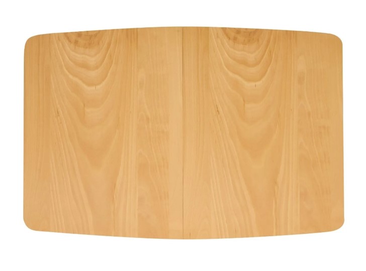Кухонный стол раскладной Pavillion (Павильон) бук/мдф 80x120+40x75, Натуральный арт.13982 в Артеме - изображение 7
