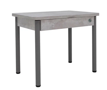 Маленький кухонный стол Прайм-3Р, Цемент светлый в Находке