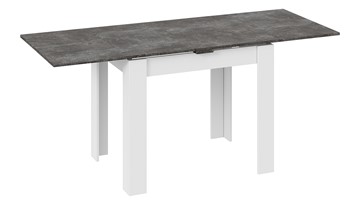 Кухонный стол раздвижной Промо тип 3 (Белый/Ателье темный) в Артеме - предосмотр 1