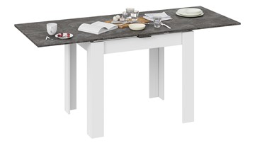 Кухонный стол раздвижной Промо тип 3 (Белый/Ателье темный) в Артеме - предосмотр 3