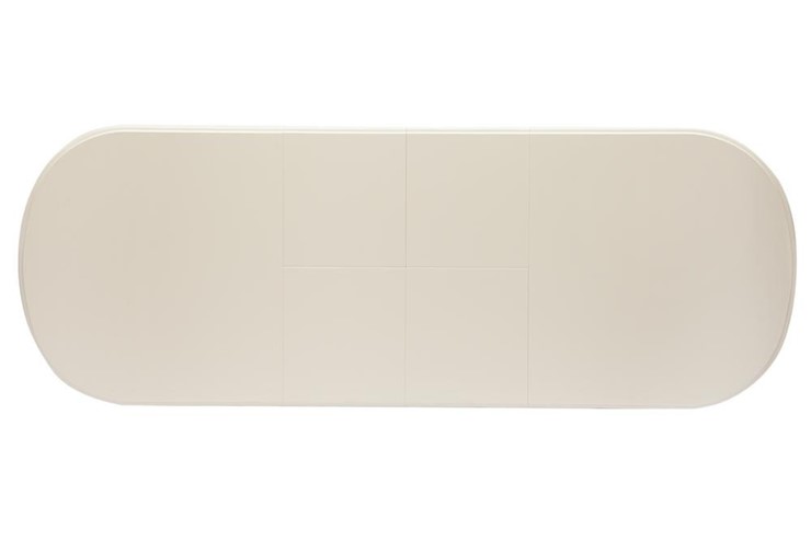 Кухонный стол раскладной Siena ( SA-T6EX2L ) 150+35+35х80х75, ivory white (слоновая кость 2-5) арт.12490 в Артеме - изображение 4