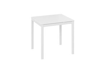 Кухонный раскладной стол Слайд тип 1 (Белый матовый, Белый) в Артеме - предосмотр 2