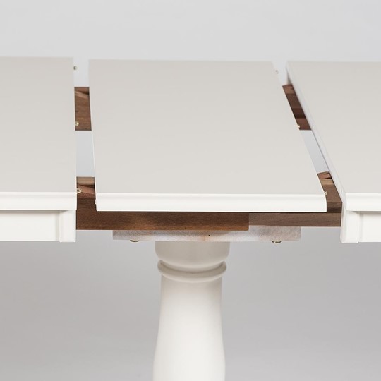 Кухонный стол раздвижной Solerno (ME-T4EX) 70х100+29х75, ivory white (слоновая кость 2-5) арт.12483 во Владивостоке - изображение 5