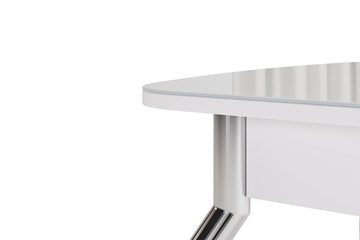 Кухонный стол раскладной Танго, белый/белый в Уссурийске - предосмотр 5