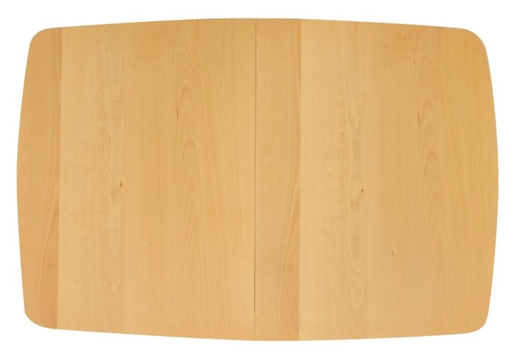 Кухонный стол раскладной VAKU (Ваку) бук/мдф 80x120+40x75, Натуральный бук арт.13987 в Артеме - изображение 6