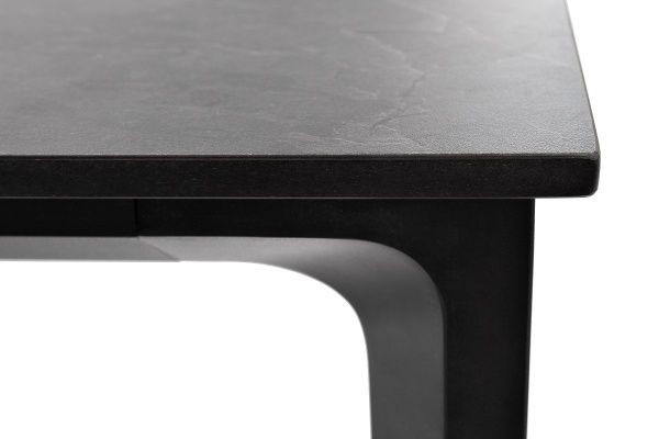 Кухонный стол Малага Арт.: RC658-160-80-A black в Артеме - изображение 4