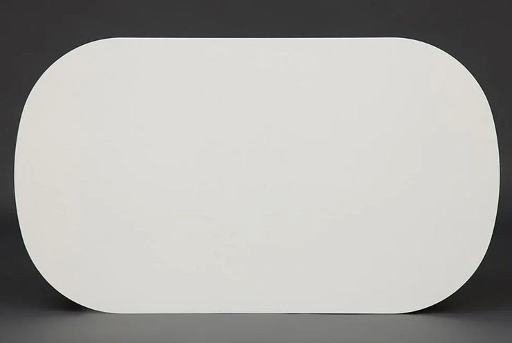 Стол MAX (Макс) бук/мдф 140х80х75 Белый/Коричневый арт.10465 в Артеме - изображение 2
