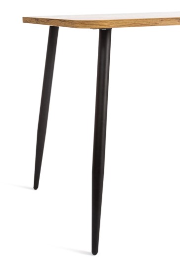 Стол обеденный PLUTO ЛДСП/металл, 120x80x77, Дуб вотан/Черный арт.19317 во Владивостоке - изображение 3