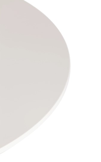 Обеденный стол TULIP (mod. 011) металл/мдф, 90х90х75 белый арт.14105 во Владивостоке - изображение 1