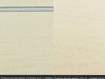 Кухонный стол раскладной Леонардо-1 исп. Круг 1000, тон 2 Покраска + патина (в местах фрезеровки) во Владивостоке - предосмотр 12