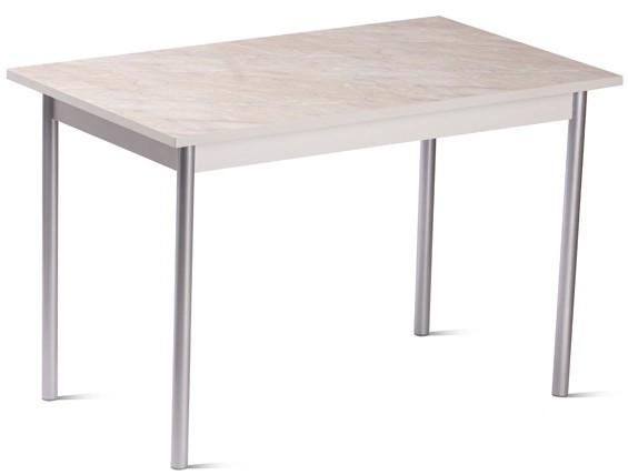 Стол для столовой, Пластик Саломе 0408/Металлик в Артеме - изображение