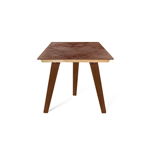 Керамический кухонный стол SHT-TU16 (3 шт.)/ТT8 60/60 (темный орех/прозрачный лак/коричневая сепия) в Находке
