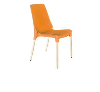 Кухонный стул SHT-ST75/S424-С (оранжевый/ваниль) в Артеме