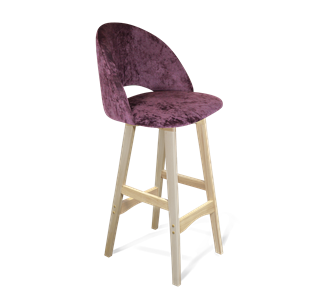 Барный стул SHT-ST34 / SHT-S65 (вишневый джем/прозрачный лак) в Артеме