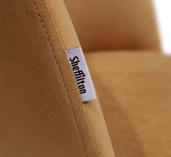 Барный стул SHT-ST35 / SHT-S65 (горчичный/дуб брашированный коричневый) во Владивостоке - изображение 3