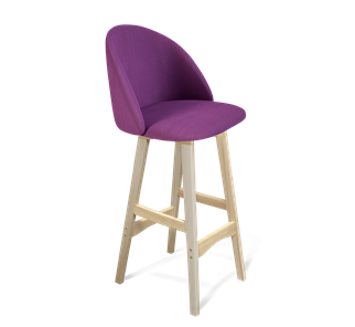 Барный стул SHT-ST35 / SHT-S65 (ягодное варенье/прозрачный лак) в Артеме