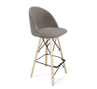 Барный стул SHT-ST35 / SHT-S80 (тростниковый сахар/прозрачный лак/черный) в Артеме