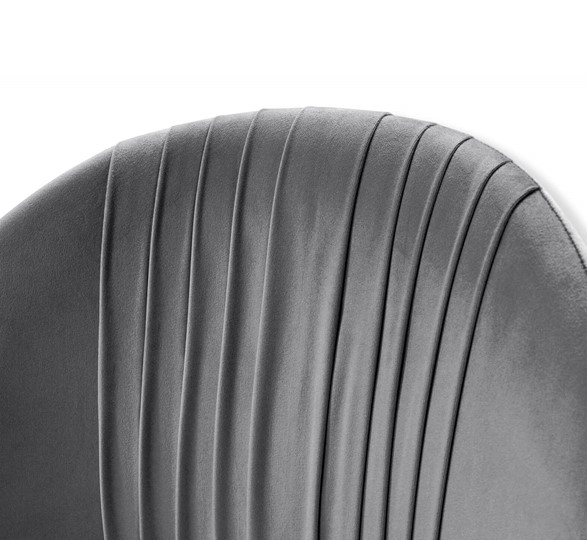 Барный стул SHT-ST35-1 / SHT-S92 (угольно-серый/браш.коричневый/черный муар) во Владивостоке - изображение 5
